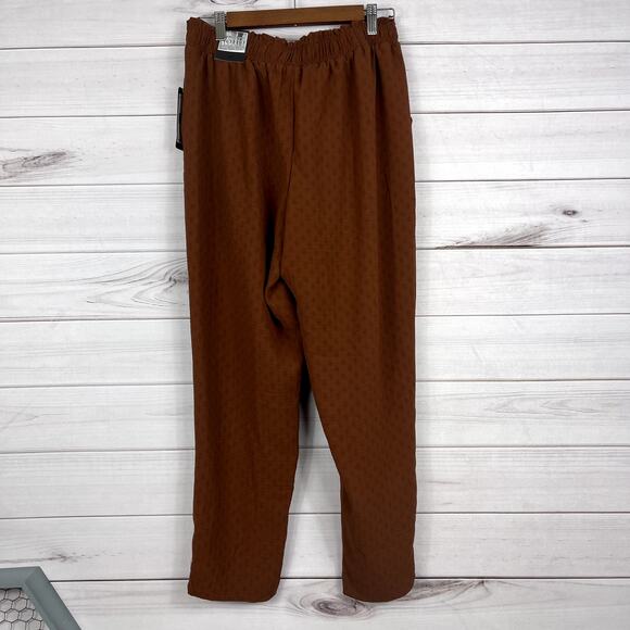 Soho Apparrel Women's Brown Casual Pants NWT Size M‎ - Picture 3 of 5